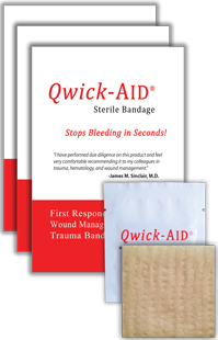 Quick Aid – Hemostatic Dressing